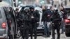 FRANCE - French police forces take position in the Neudorf district of Strasbourg, eastern France, December 13, 2018