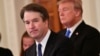 US -- Supreme Court nominee Brett Kavanaugh speaks after US President Donald Trump announced his nomination in the East Room of the White House on July 9, 2018 in Washington, DC. / AFP PHOTO / MANDEL NGAN