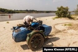 Чепляровцы на переправе