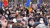 Moldova -- protest against Igor Dodon, called by president elect Maia Sandu